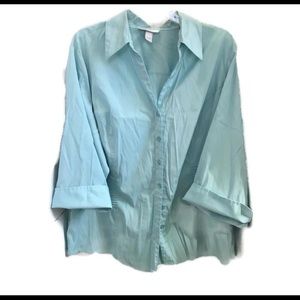 Dress Barn button up blouse